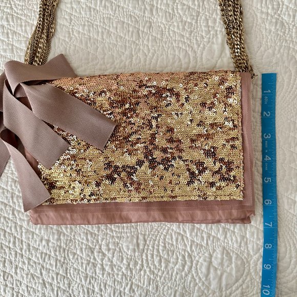 Rare NWT J.Crew Collection Sequin Galaxy Bag Purse - Picture 8 of 16